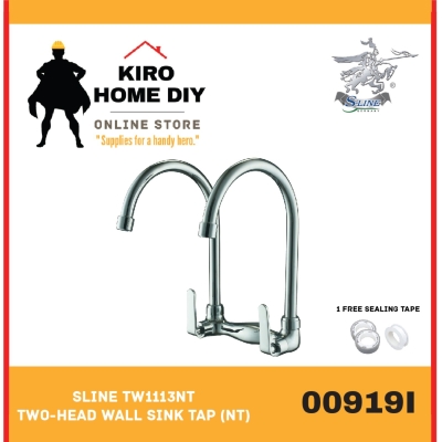 Double Head Wall Water Tap - 00919I