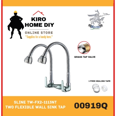 Double Head Wall Water Tap - 00919Q