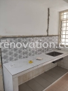 Table Top Concrete Tiles KITCHEN CABINET DESIGN CUSTOMIZE FURNITURE