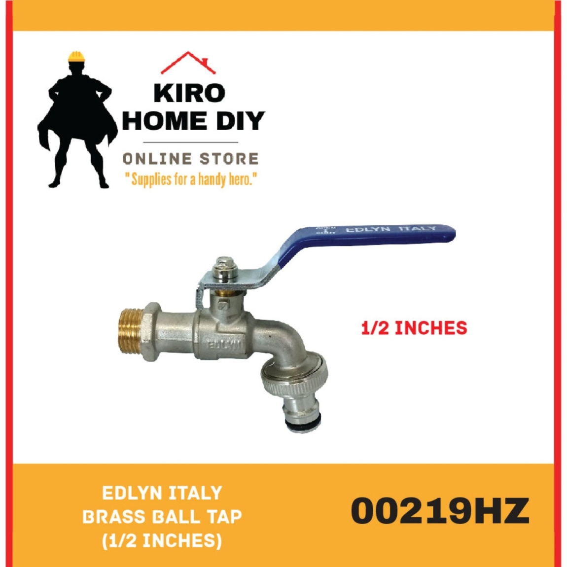 Wall Mounted Basin Tap - 00219HZ Water Tap Dinding Bilik Mandi / Tandas Carta Pilihan Warna Corak