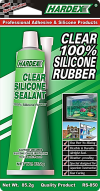 Clear 100% SILICONE RUBBER RS-850 HOUSEHOLD ADHESIVE HOUSEHOLD PRODUCTS
