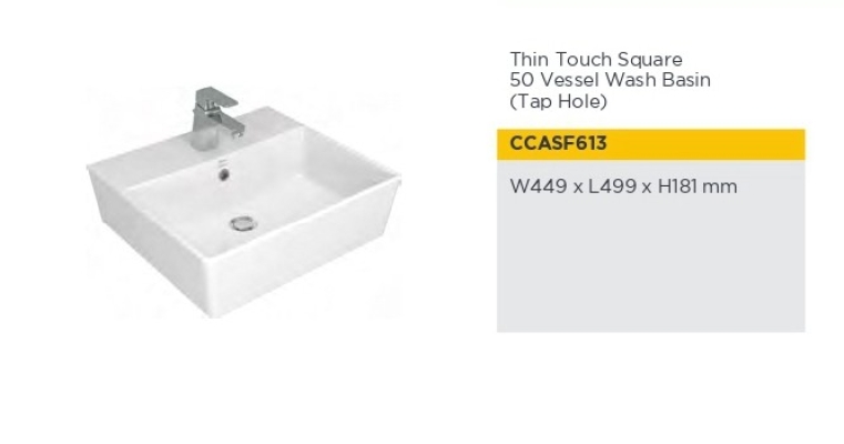 Counter Top Wash Basin - CCASF613