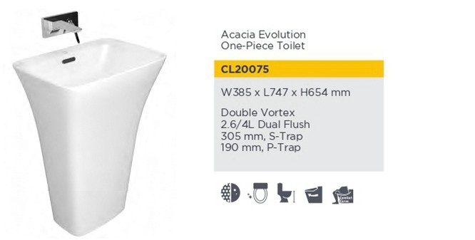 Stand Wash Basin - CL20075 Countertop Wash Basin Bathroom / Washroom Choose Sample / Pattern Chart