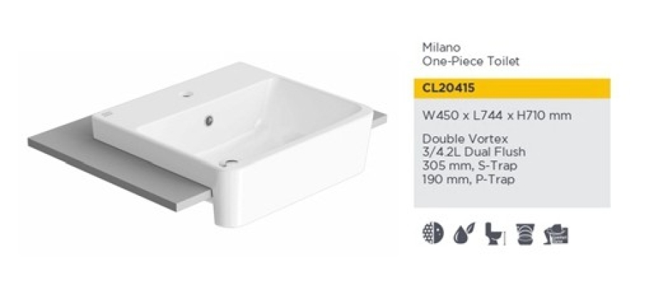 Counter Top Wash Basin - CL20415