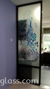 Sandblasted Glass Partition Sandblasted Glass Partition  Partition Glass Studio