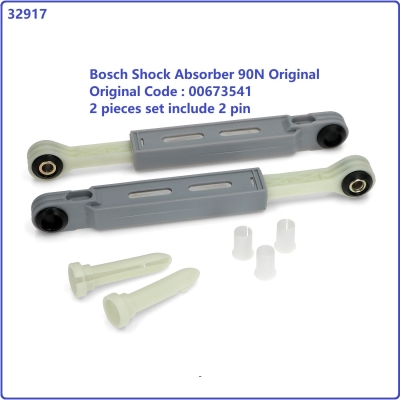 Code: 32917 Bosch Shock Absorber 90N Original Code : 00673541 2 pieces set include 2 pin