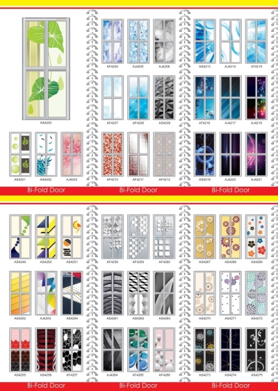 Art Fibreglass Aluminium Sliding Door - 03