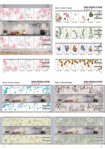 Art Fibreglass Kitchen Cabinet Door Catalog 06