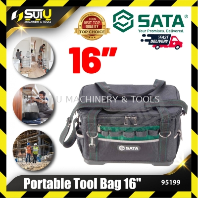 SATA 95199 16" Portable Tool Bag