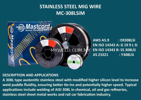 STAINLESS STEEL MIG WIRE