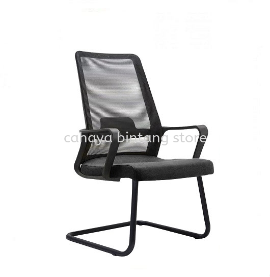 MUJI VISITOR ERGONOMIC CHAIR | MESH OFFICE CHAIR PUTERI PUCHONG