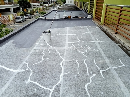 Waterproofing for slab leaking