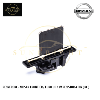 RESNFRORC - NISSAN FRONTIER / EURO UD 12V RESISTOR 4 PIN ( RC )
