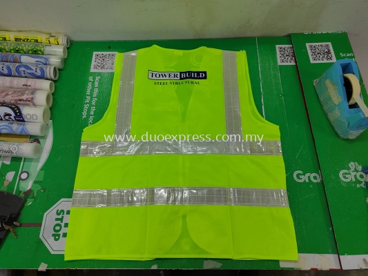 Safety Vest Printing for Construction and Road Support