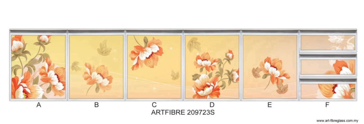 Pintu Kabinet Dapur Aluminium - Artfibre 209723S