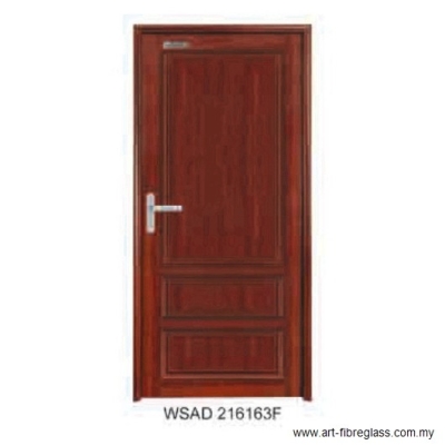 Wood Solid Aluminium Door - WSAD 316163F