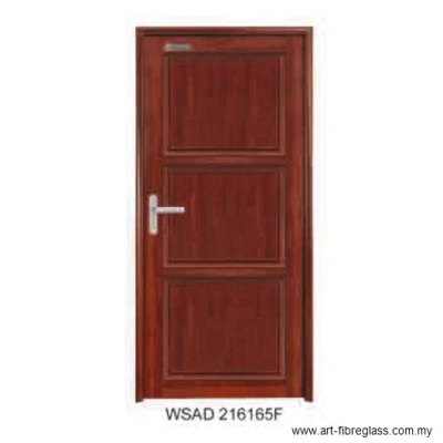 Wood Solid Aluminium Door - WSAD 316165F