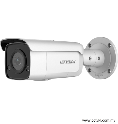 6 MP AcuSense Strobe Light and Audible Warning Fixed Bullet Network Camera DS-2CD2T66G2-ISUSL