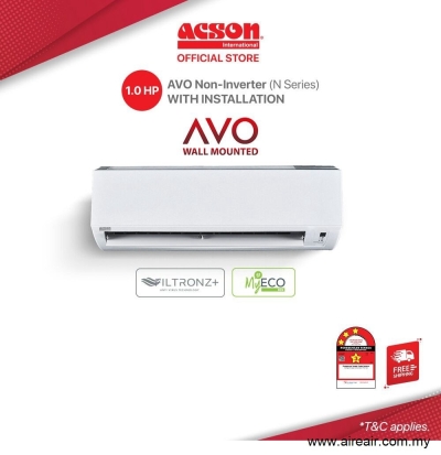 Acson AVO Non-Inverter Air Conditioner (1.0HP) R32 A3WM10N