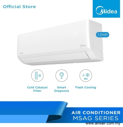 Midea Xtreme Cool R32 Non-Inverter Air Conditioner MSAG-10CRN8