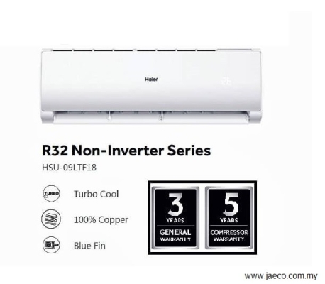 HAIER R32 NON-INVERTER HSU-09LTF18