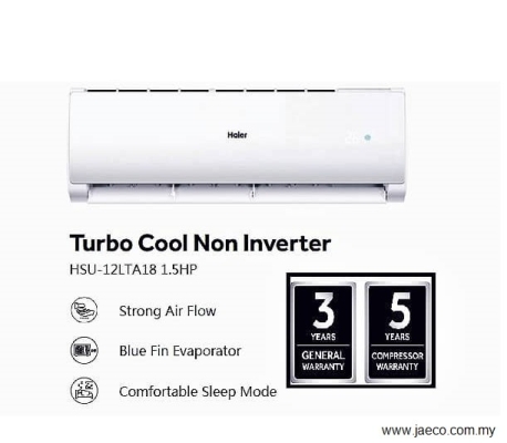 HAIER R410 NON-INVERTER HSU-12LTA18