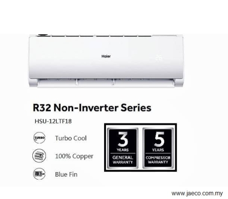 HAIER R32 NON-INVERTER HSU-12LTF18