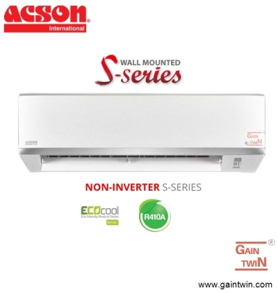 Acson S Series 2.0HP Wall Mounted R410A Non-Inverter A5WM20SA5LC20C