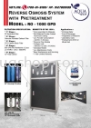 1000 GPD RO System Small Commercial RO System (150GPD-1000GPD) Industrial RO System