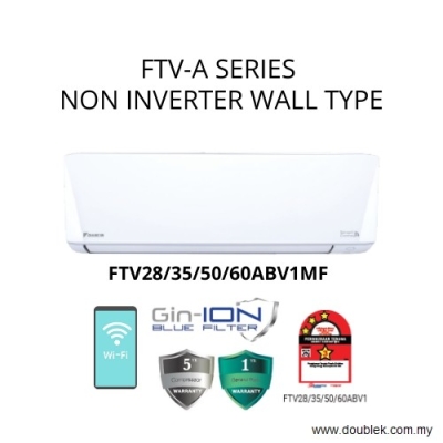 Daikin Air Cond FTV35AB RV35AB-3WM-LF (1.5HP R32 NON INVERTER)