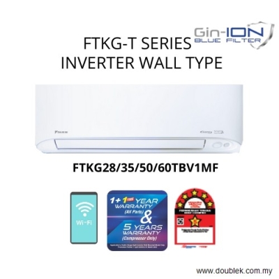 Daikin Air Cond FTKG50TB RKG50B-3WMY-F (2.0HP R32 INVERTER)