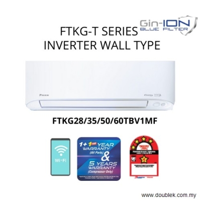 Daikin Air Cond FTKG35TB RKG35B-3WMY-F (1.5HP R32 INVERTER)