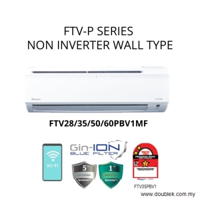 Daikin Air Cond FTV35PB  RV35PB-3WM-LF (1.5HP R32 NON INVERTER)