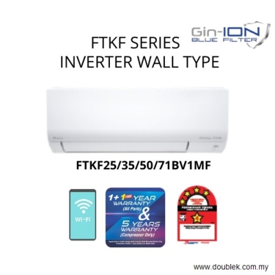 Daikin Air Cond FTKF50B RKF50A-3WMY-LF (2.0HP R32 INVERTER)