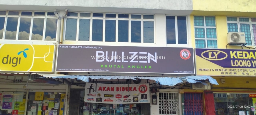 Bullzen Brutal Angler -Petaling Jaya - Gi Signborad