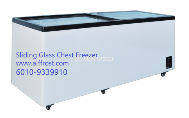 Sliding Glass Chest Freezer