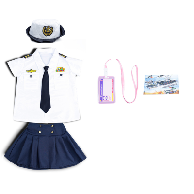 K0057 Kids Occupation Costume - Navy Girl