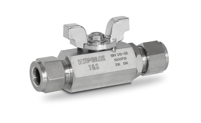 Superlok Clean Ball Valve (Two Piece)