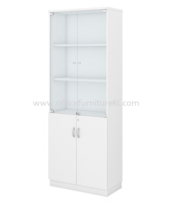 UTHILAH HEIGHT OFFICE CABINET C/W SWINGING GLASS DOOR AQ-YGD 21 - shah alam | selayang | pj damansara