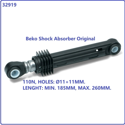 Code: 32919 BEKO SHOCK ABSORBER 110N 2816870200