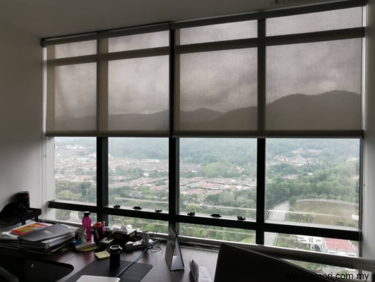 Roller Blinds Sample @ Amanjaya