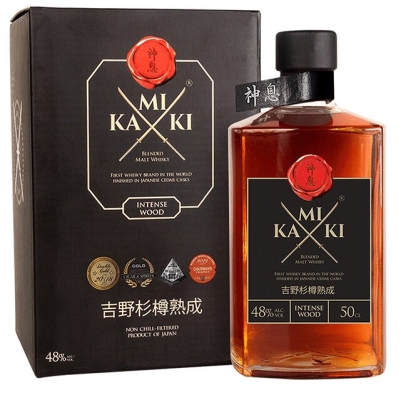 KAMIKI 'INTENSE WOOD' BLENDED WHISKY