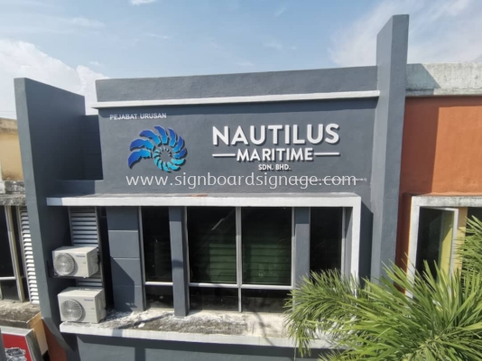 Nautilus Maritime - Klang - 3D PVC From Board Signage 