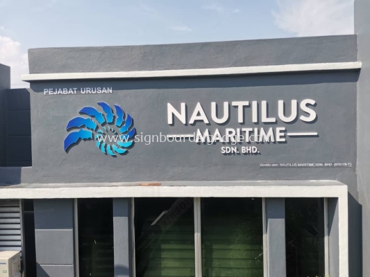 Nautilus Maritime - Klang - 3D PVC From Board Signage 