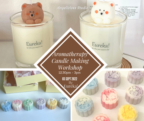 Aromatherapy Candle + Mooncake Candle Making Workshop