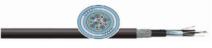 CSEP Instrument Cable - Overall Screen - Armoured(SWA)  CU/XLPE/OSCR/PVC/SWA/PVC-FR, 500V  Industrial Instruments Screen Cable