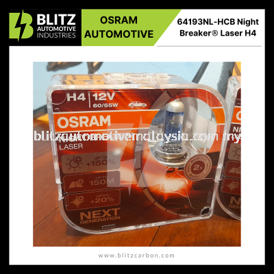OSRAM 64193NL-HCB Night Breaker® Laser H4