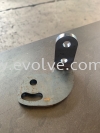 Ms Bracket 8mm(thk) Laser Cut And Bend  Bracket / Zinc Plated Bracket