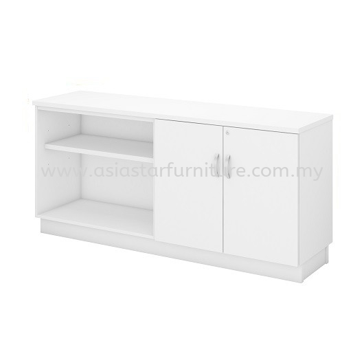 UTHILAH LOW OFFICE CABINET C/W OPEN SHELF & SWINGING DOOR AU-YOD 7160 - Kota Damansara | Selayang | Gombak 