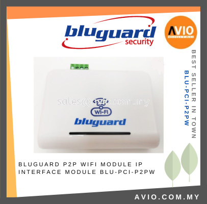 Bluguard P2P Wifi + Internet RJ45 LAN Port Module Support Apps to Control Alarm IP Interface Module P2PW BLU-PCI-P2PW